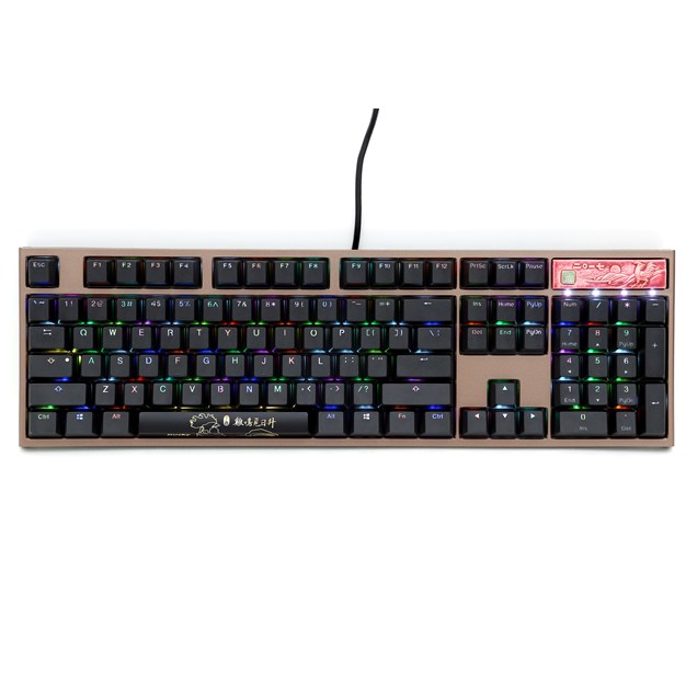 Ducky Year of the Rooster Limited Edition Mechanical Keyboard with Cherry MX Speed Silver Switches (UK Layout)